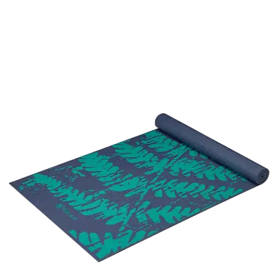 4mm Yoga Mat Midnight Fern, Classic Printed