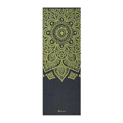 6mm Yoga Mat Sundial Layers