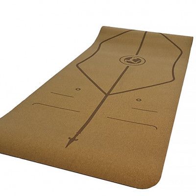 Bauer Fitness Cork Yoga Mat
