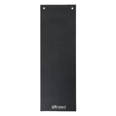 Exceed Yoga Mat With Eyelets, Black - 1800X600X5mm, Yogamatta