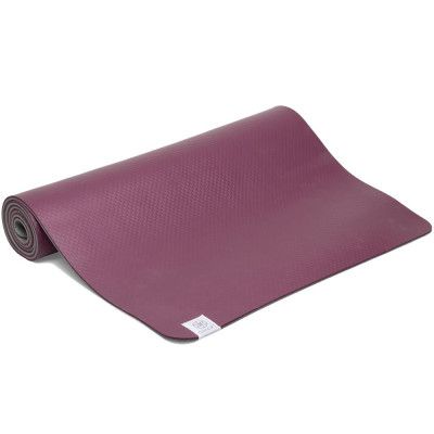 Gaiam Earth Lovers Magenta/Grey Yoga Mat 5mm, Yogamator