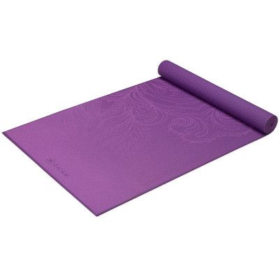 Gaiam Fading Flower Yoga Mat 4mm Classic Printed, Yogamattor