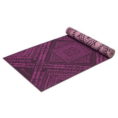 Gaiam Inner Peace Yoga Mat 6mm Premium Reversible, Yogamattor