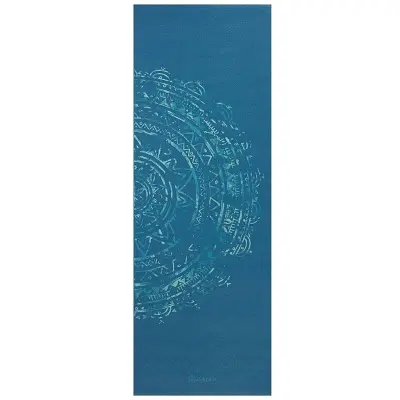 Gaiam Jade Mandala Yoga Mat 4mm Classic Printed, Yogamatta