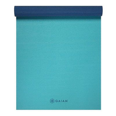 Gaiam Open Sea 2-Color Yoga Mat 4mm Classic, Yogamattor