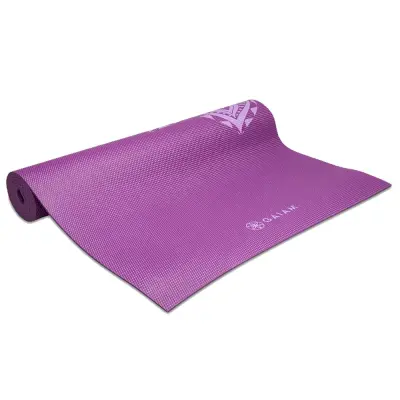 Gaiam Purple Mandala Yoga Mat 6mm  Premium, Yogamattor