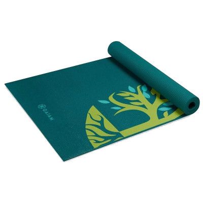 Gaiam Root To Rise Yoga Mat 4mm Classic Printed, Yogamattor
