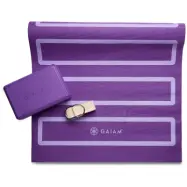 Gaiam Yoga Beginners Kit Purple, Yoga Set