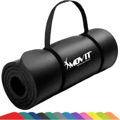Träningsmatta Yogamatta Movit 190x100cm