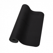 Yogamatta Casall Yoga mat position 4mm - Black/grey